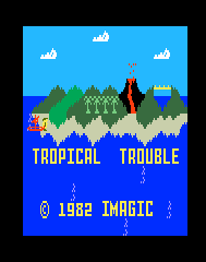 Tropical Trouble Title Screen